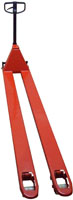 Bespoke pallet truck 2700mm long