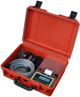 Weighpad display in storm case