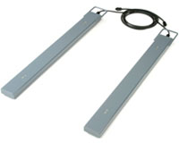 Weighbeams with cables